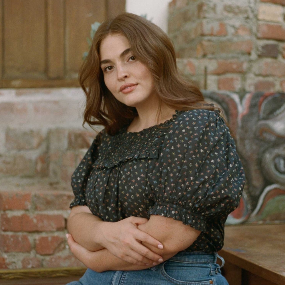 Doên Frances Top in Parc Monceau